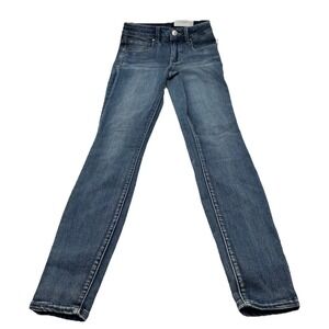 Maurices Everflex Women's Size 2 Long Blue High Rise Skinny Stretch Jeans NWT